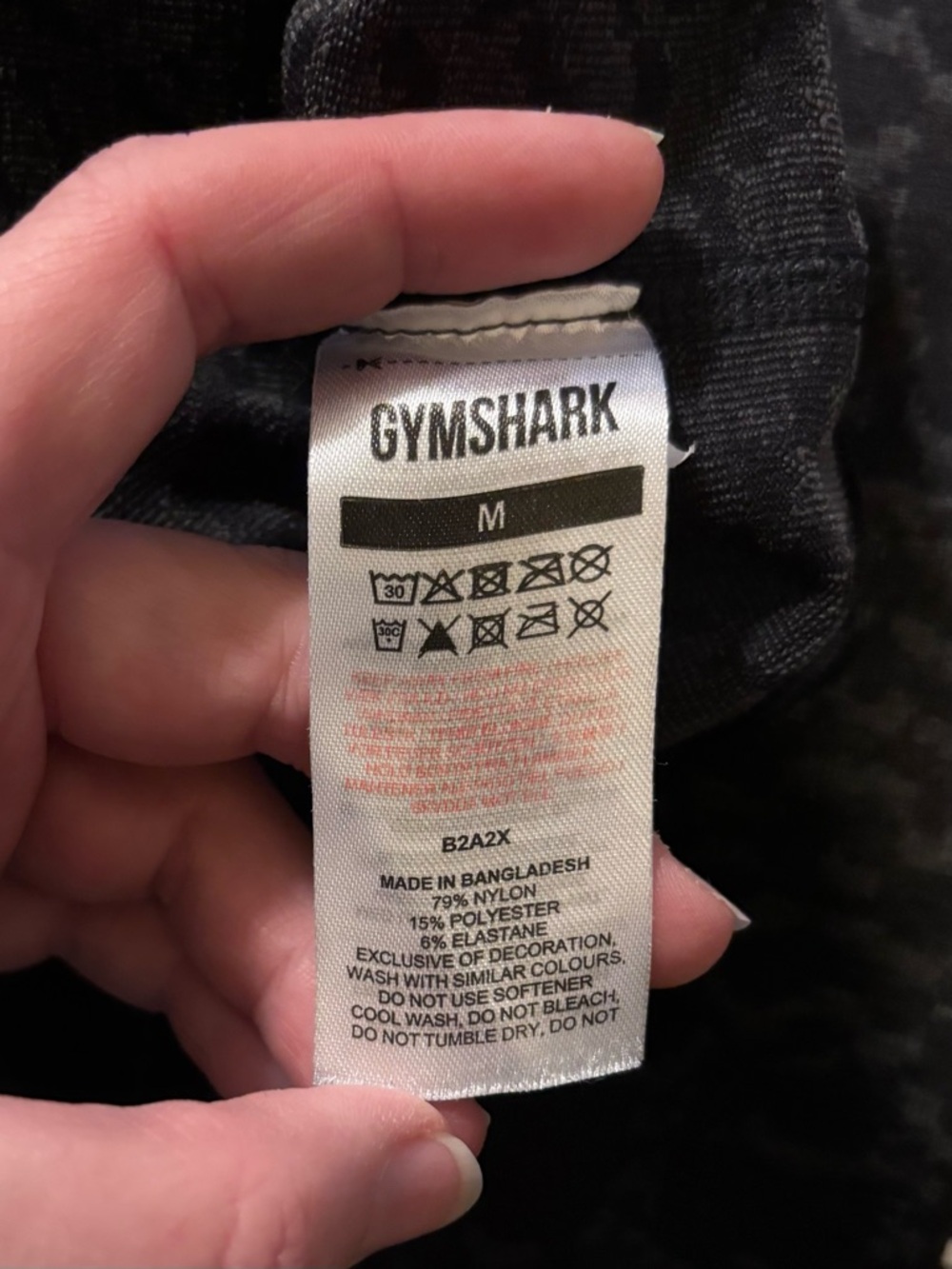 Gymshark women’s Adapt Animal Seamless Shorts sz M - Picture 3 of 7